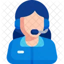 Customer Service Call Center Support Icon