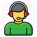 Customer Services Customer Support Call Center Icon