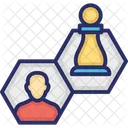 Audience Chess Pawn Customer Icon