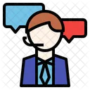 Customer Support Global Icon