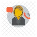 Customer Representative Call Center Customer Support Icon
