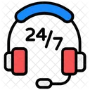 Customer Support Customer Services 247 Hr Service Icon