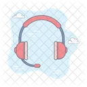 Support Headphone Service Icon