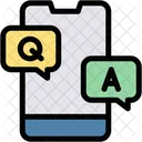 Customer Support Chat Bubble Answer Icon