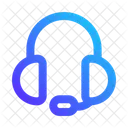 Customer Support Microphone Communications Icon