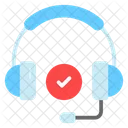Customer Support Headphone Symbol