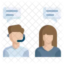 Customer Support Service Icon