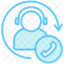 Customer Support Finance Banking Icon