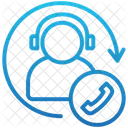 Customer Support Finance Banking Icon