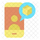 Mobile Call Center Customer Care Icon