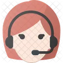 Dispatcher Female Avatar Icon