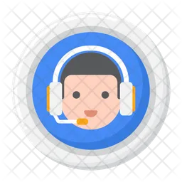 Customer Support Representative  Icon