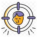 Customer Target  Icon