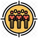 Customer Target Client Icon