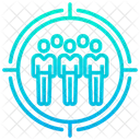 Customer Target Client Icon