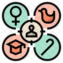 Customer Target Target Aim Icon