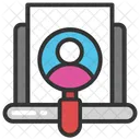 Customer Tracking  Icon