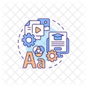Learning School Student Icon