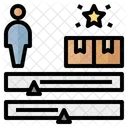 Customized Products Niche Market Icon