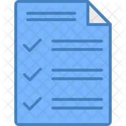 Customs Declaration  Icon