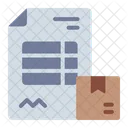 Customs Document Invoice Document Icon