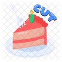Cut Cake  Icon