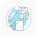 Cut corners  Icon