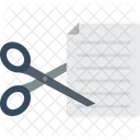 Cut document  Icon