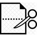 File Cut Cut File File Cutting Icon