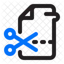 Cut File Cut File Icon