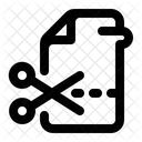 Cut File Cut File Icon