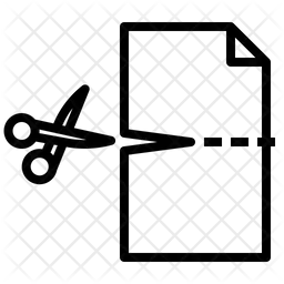Cut File  Icon
