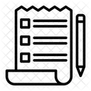 Cut List List Task Icon