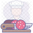 Kitchen Meat Salame Icon