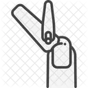 Cut nail  Icon