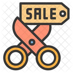 Cut sale  Icon