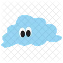Cute Cloud Forecast Icon