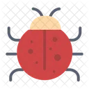 Cute Insect Ladybug Icon