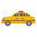 Cute Adorable Taxi  Icon