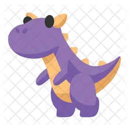Cute Allosaurus  Icon
