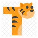 Alphabet Animal Sticker Animal Icon