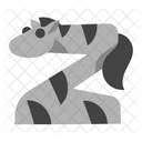 Alphabet Animal Sticker Animal Icône