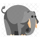 Cute Animal Elephant  Icon