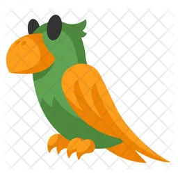 Cute Animal Parrot Bird  Icon