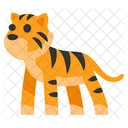 Cute Animal Tiger  Icon