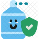 Protection Character Sanitizer Icon