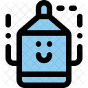 Cute Antiseptic Sanitizer danger  Icon