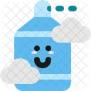 Foam Character Sanitizer Icon