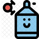 Cute Antiseptic Sanitizer foam soap germs  Icon