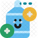 Cute Antiseptic Sanitizer positive ion  Icon